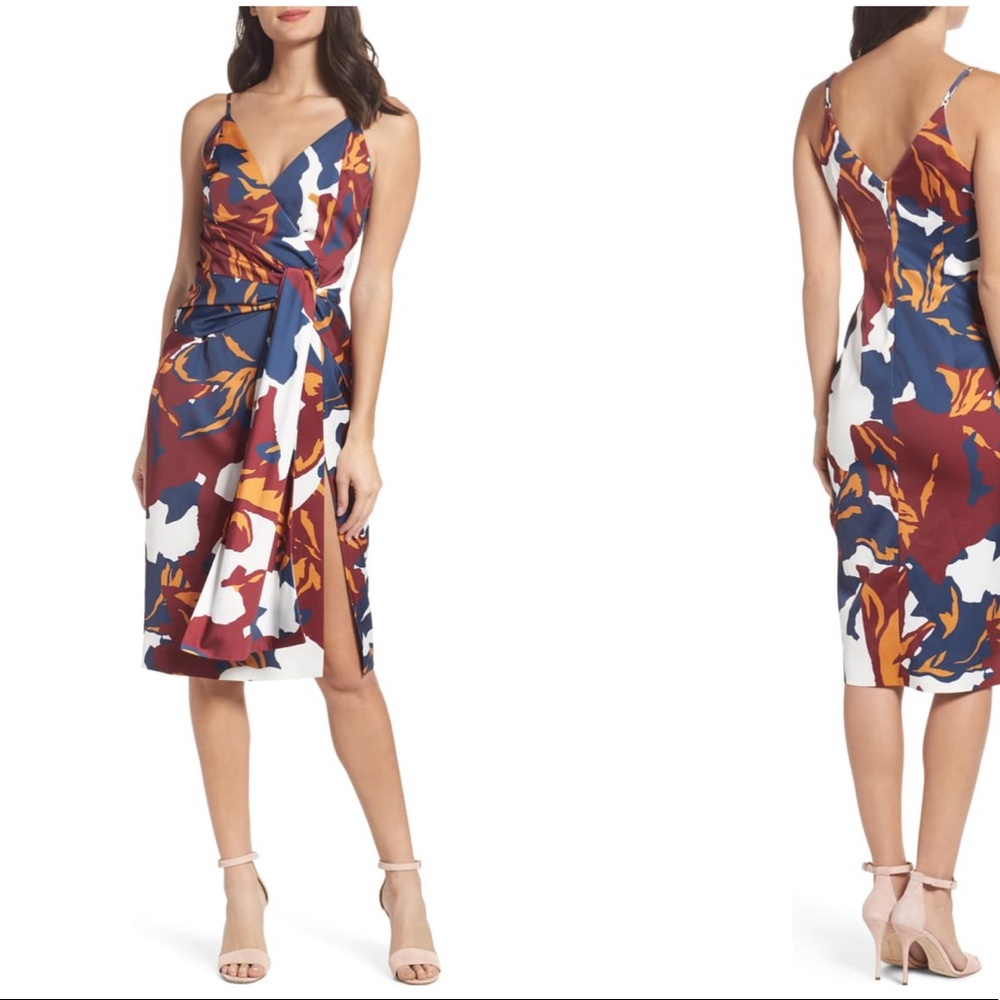 C/MEO Vanish Surplice Dress